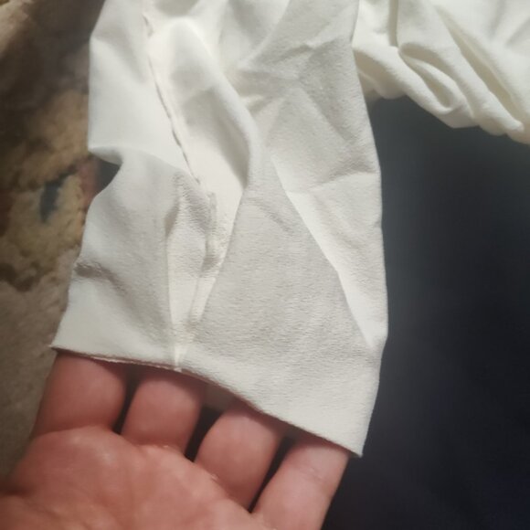 Jaeger Dress Wool Skirt Viscose Top US 6 UK 8 EUR 36 Beautiful Lined Twist - Picture 4 of 15